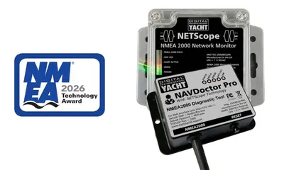 Digital Yacht's NAVDoctor Pro Wins 2026 NMEA Technology Award — source image