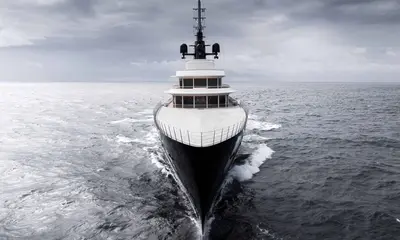 Abeking & Rasmussen launch superyacht LIVA press image