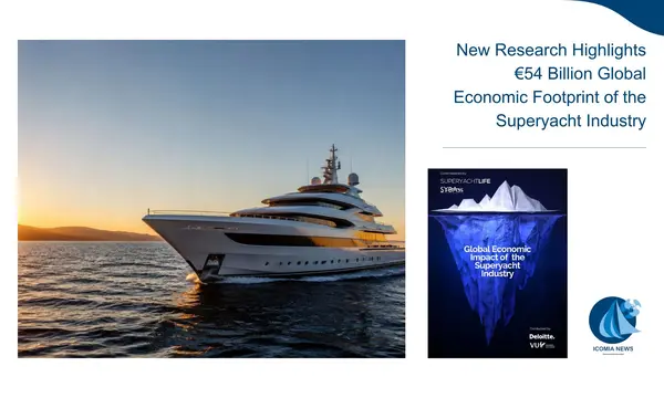 Research Puts Global Superyacht Economic Output at €54bn — verified official source image
