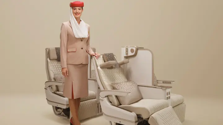 SYG Official Emirates A350 Premium Economy seat 2026 image