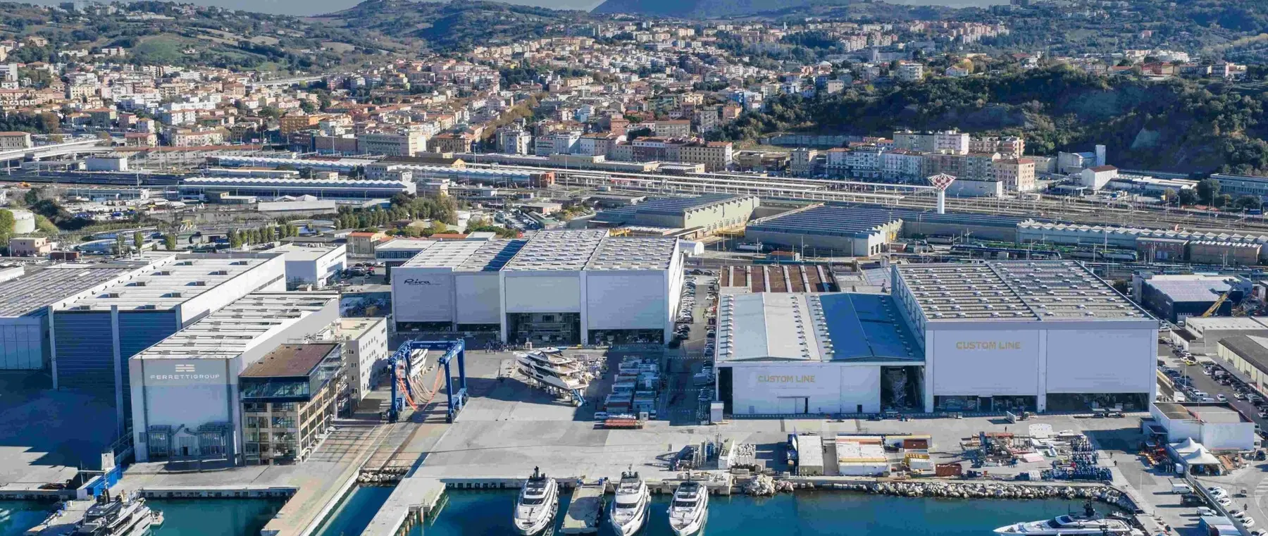 Ferretti Secures €3m Ancona Shed Permit for Yachts Up to 100m — source image