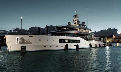 First Amels 80 PANGEA Delivered from Vlissingen City press image