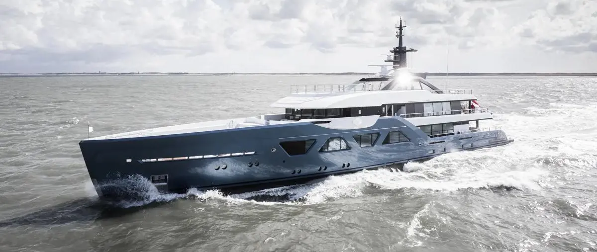 First Sea Trial for the latest Amels 60 press image
