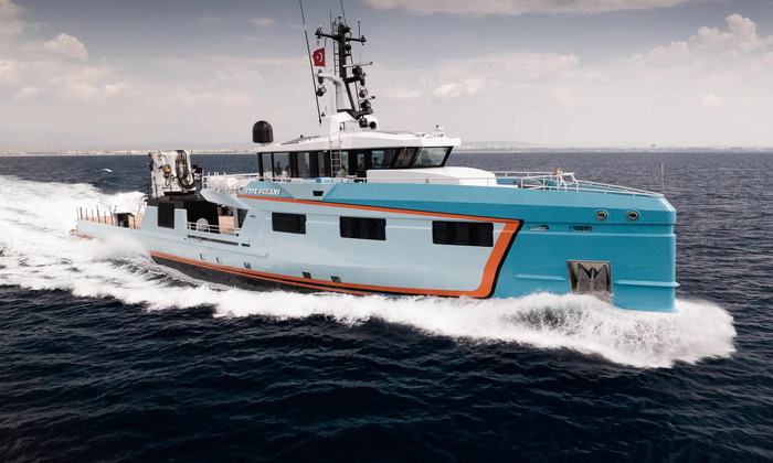 Five Oceans - Damen Yachting official image