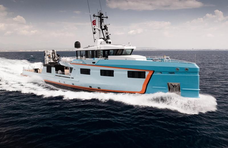 Five Oceans - Damen Yachting official image