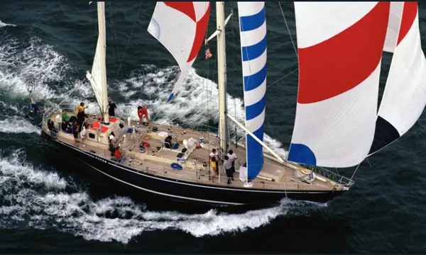 Royal Huisman Marks 50 Years Since Conny van Rietschoten Ordered Flyer — official source image