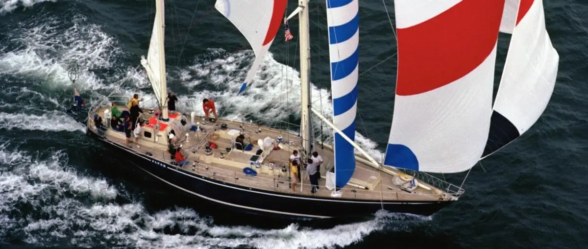 Royal Huisman Marks 50 Years Since Conny van Rietschoten Ordered Flyer — official source image