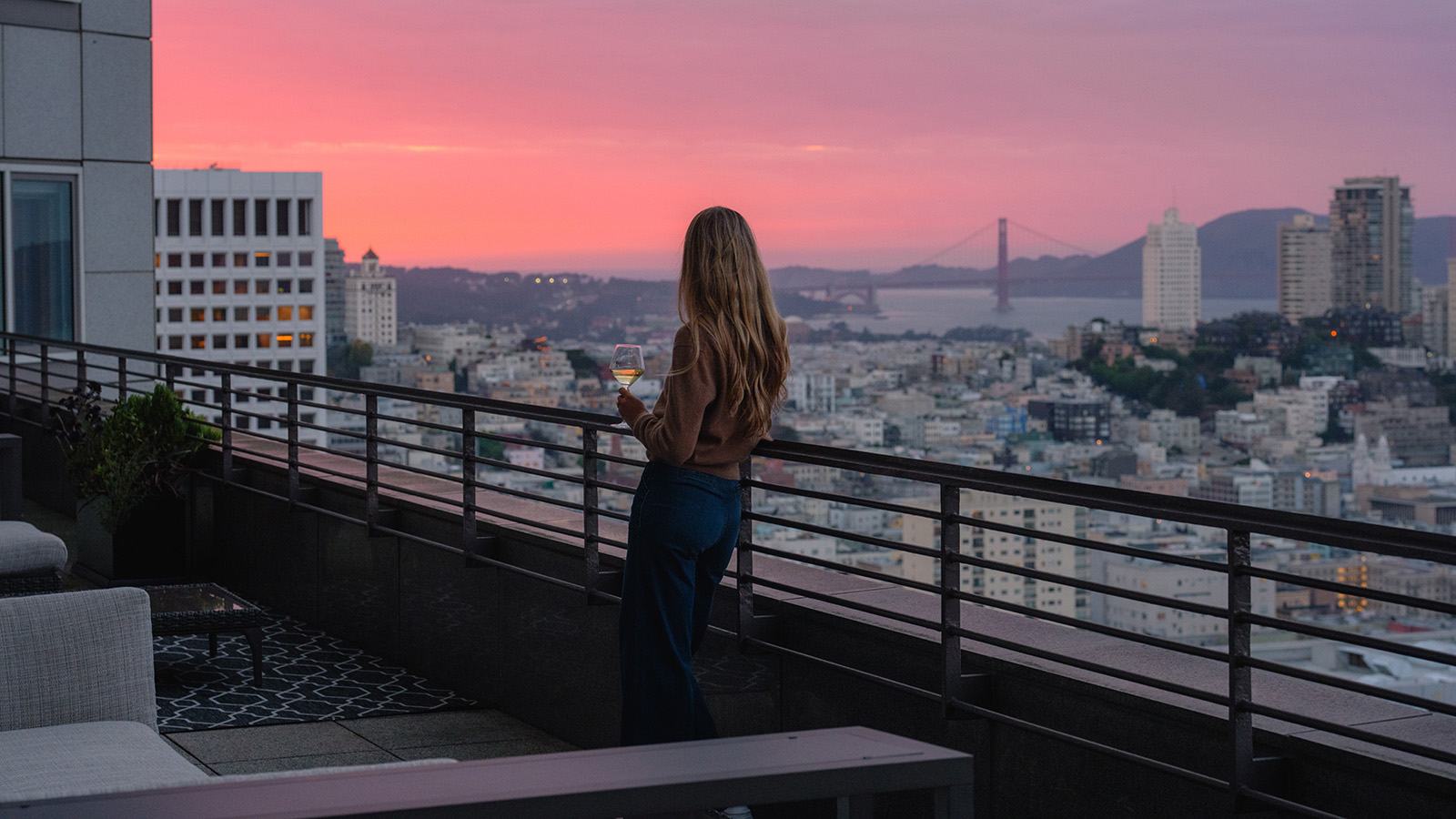 Weather Permitting terrace at Four Seasons Hotel San Francisco at Embarcadero official image