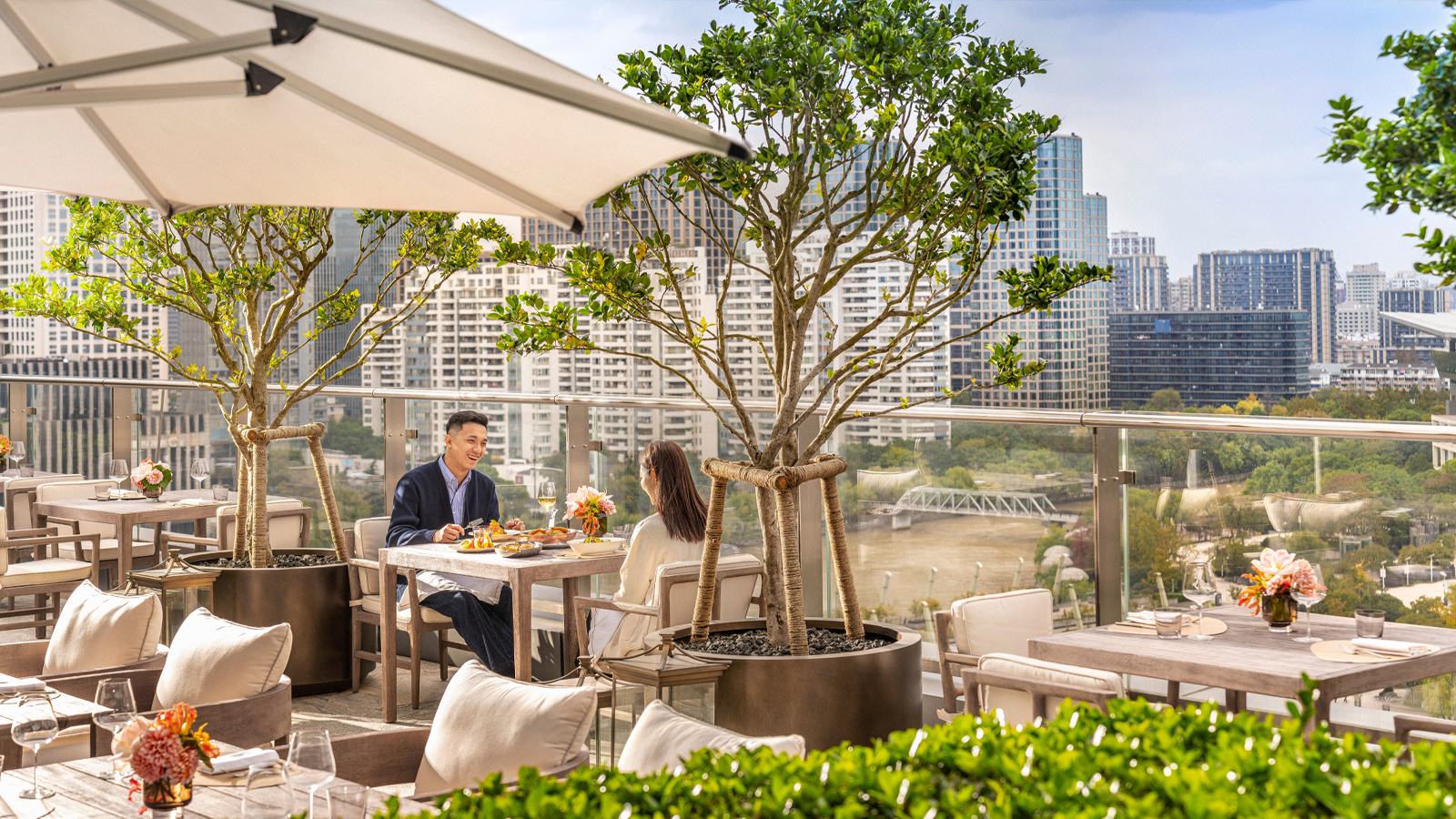 Official Four Seasons Hangzhou autumn Grand Canal image