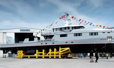 Fourth 53-metre Yacht Support Launched press image