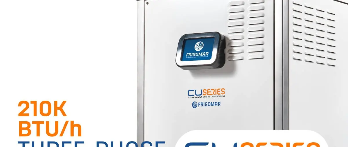 Frigomar Introduces 210,000 BTU CU210 Yacht Chiller — source image