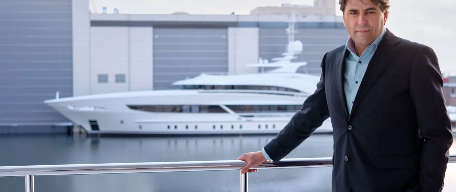 New CCO appointment: Friso Visser joins the Heesen team on February 16 press image
