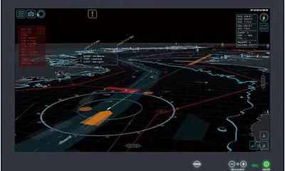 Furuno ENVISION VNS-100 VR navigation system — official image