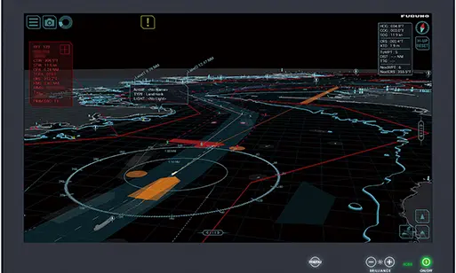Furuno ENVISION VNS-100 VR navigation system — official image