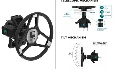 Glydus Wins IBEX Award for Adjustable Marine Helm Steering — source image