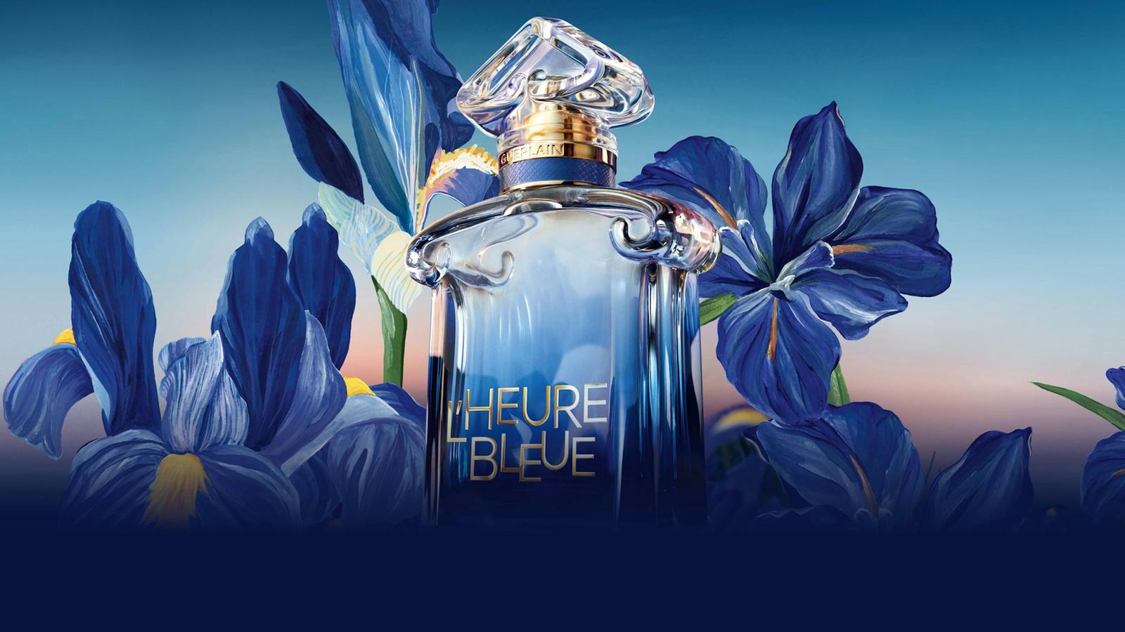 Guerlain Revisits L'Heure Bleue with an Exclusive Iris Tincture — official source image