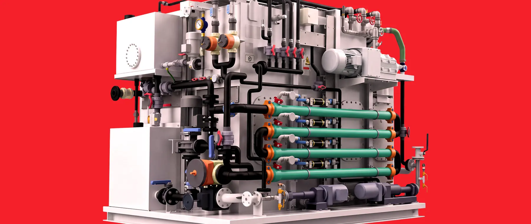 Hamworthy Ultra Trident MBR wastewater treatment system