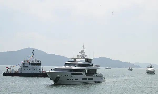 Five Guangdong Yachts Mark First Southbound Hong Kong Visit — source image
