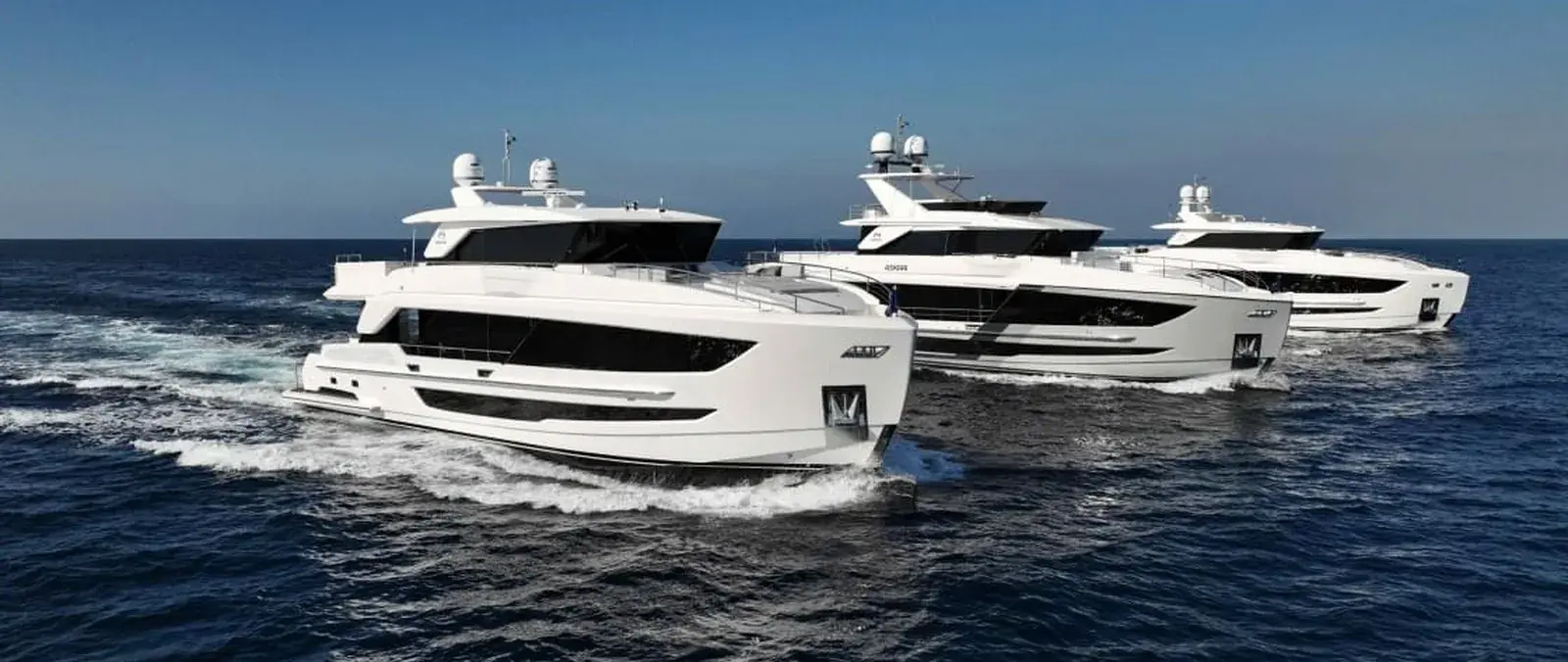 Horizon FD100 Tri-Deck Hull 12 — Monaco Yacht Show 2026