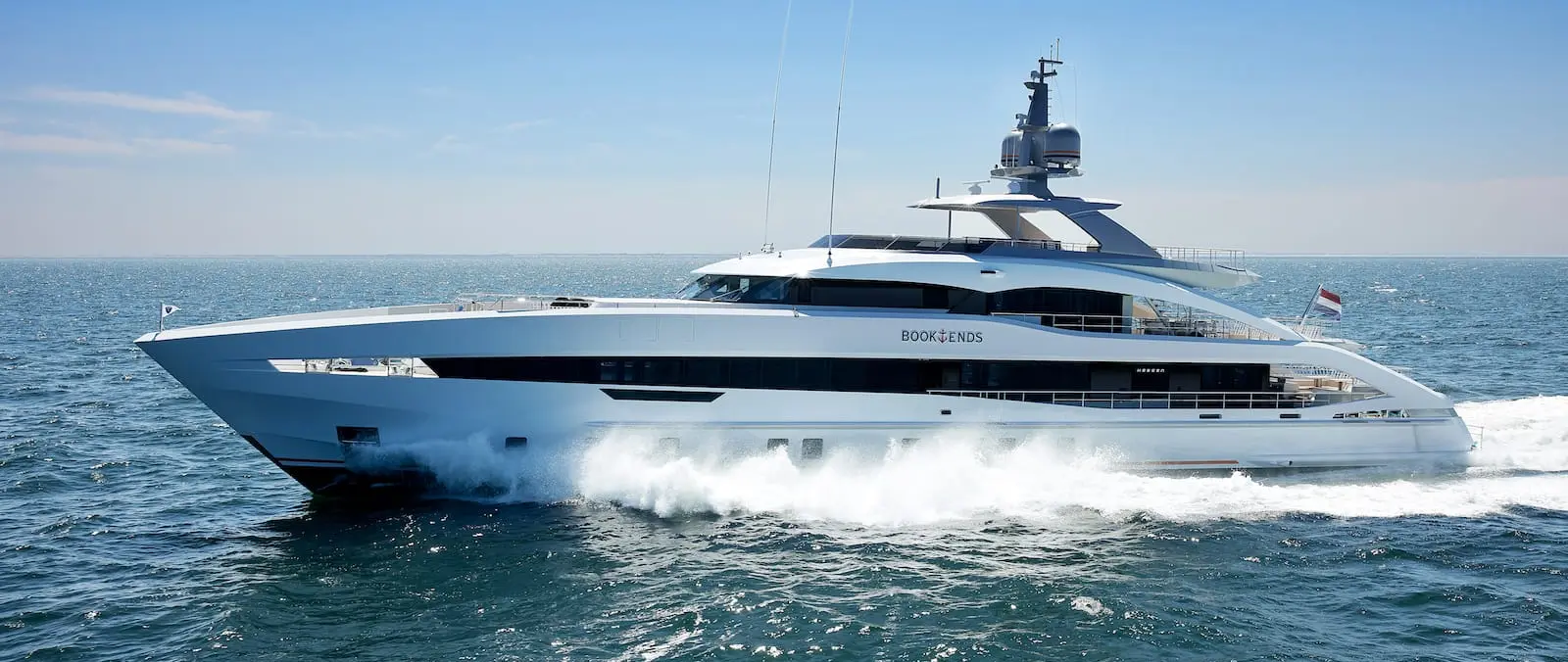 50-metre semi-displacement Book Ends delivered! press image