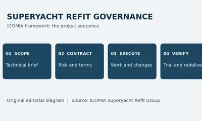 ICOMIA Refit Group Sets Out Contract Guidance for Eleven Superyacht Yards — source image