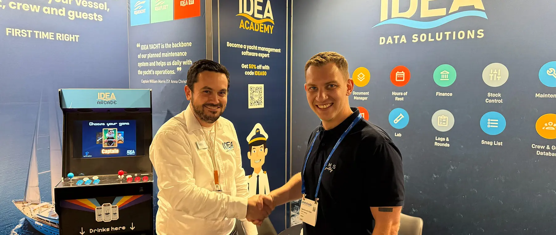 Official IDEA Data Solutions — IDEA and EMS Yachting partnership