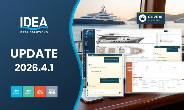IDEA Updates Yacht Software With CLIVE AI Beta and Fleet Tools — source image