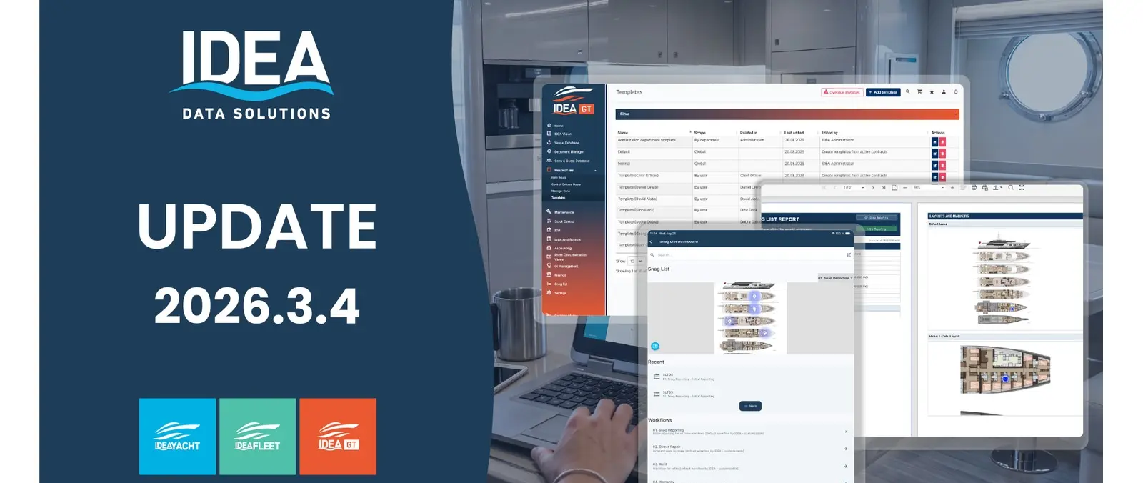 IDEA Yacht Software Adds Guided Purchasing and Crew Rest Tools — source image