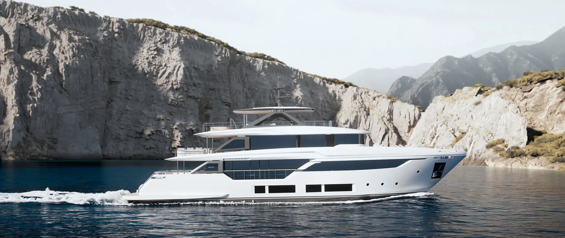 Custom Line presents Navetta 35 cruising concept press image