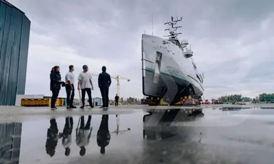 72m Damen Companion Yacht Indratus Emerges After Oceanco Refit — source image