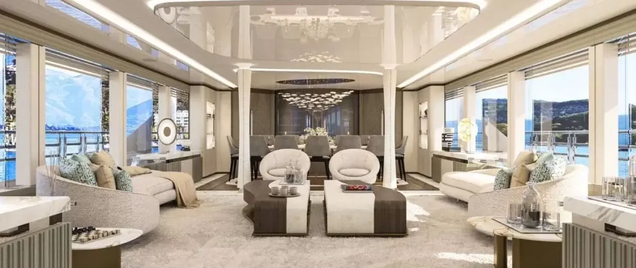 Bilgin Yachts - Interior Splendor of Bilgin’s Project Ame Unveiled