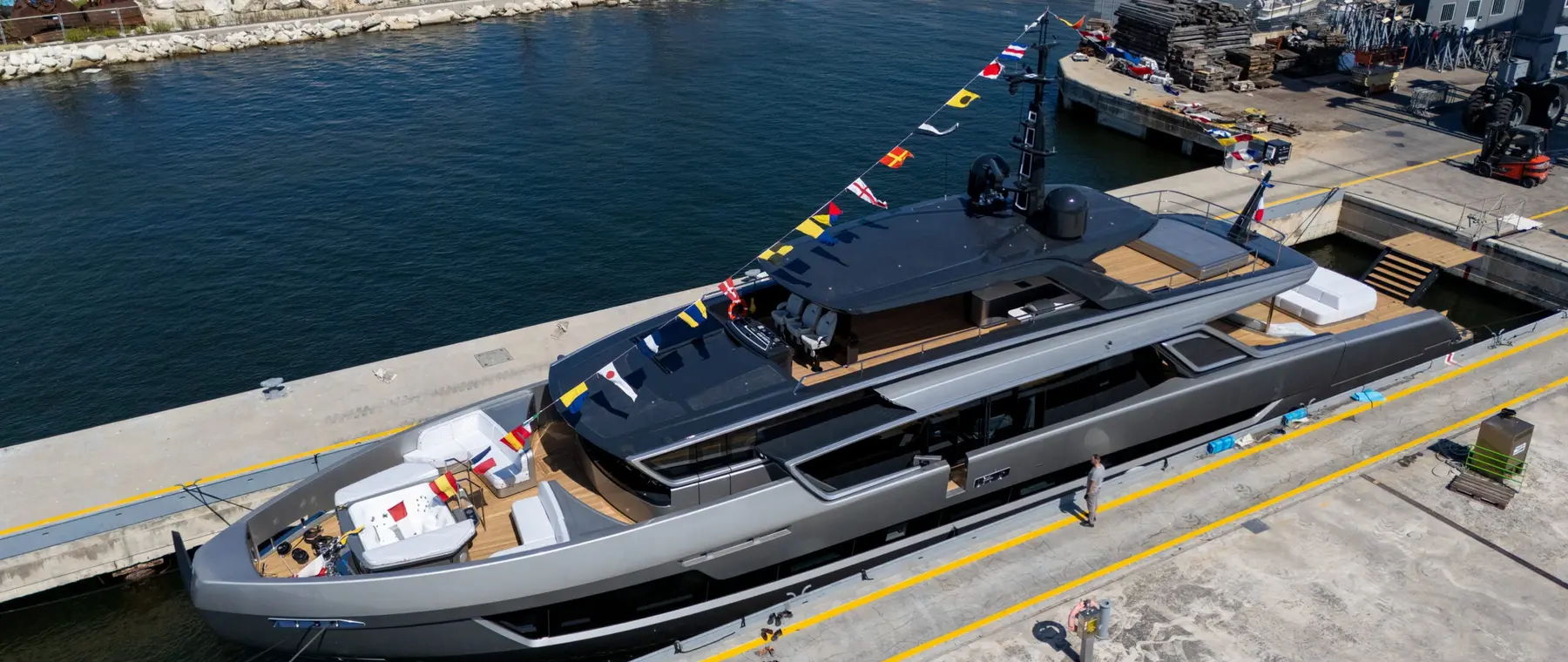ISA Viper 130 Fast Naan Launch — ISA Yachts
