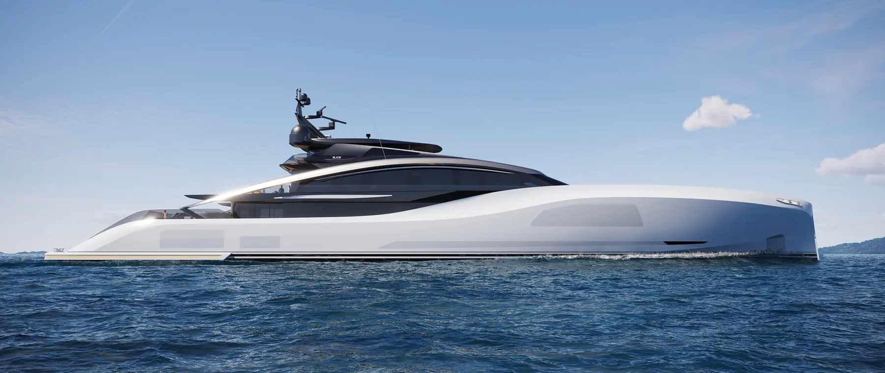 ISA BLADE 70-metre – A NEW COLLABORATION WITH LOBANOV DESIGN GETS UNDERWAY - ISA Yachts news image