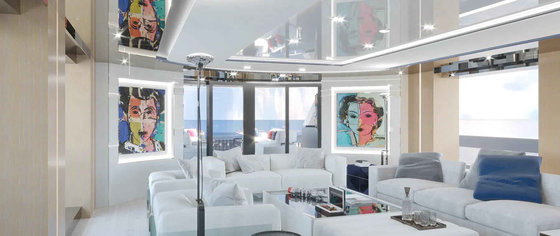 Unveiled the interior details of the brand-new ISA GT 45m (delivery this summer) - ISA Yachts news image