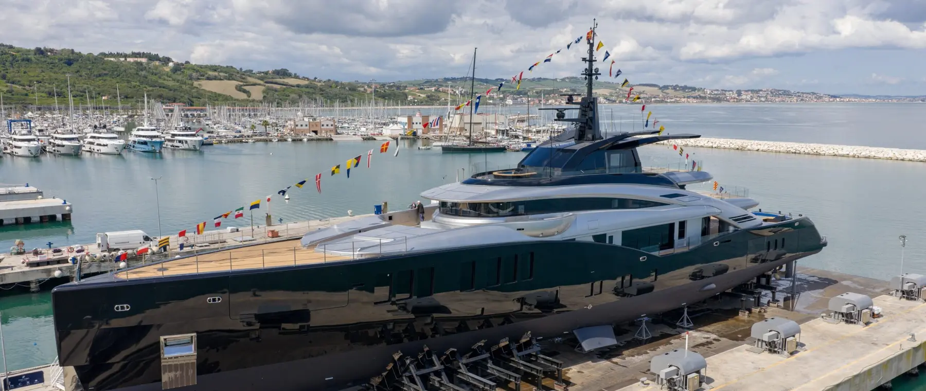 ISA GRAN TURISMO 67M M/Y SEA RAIDER X Launch Ceremony - ISA Yachts news image