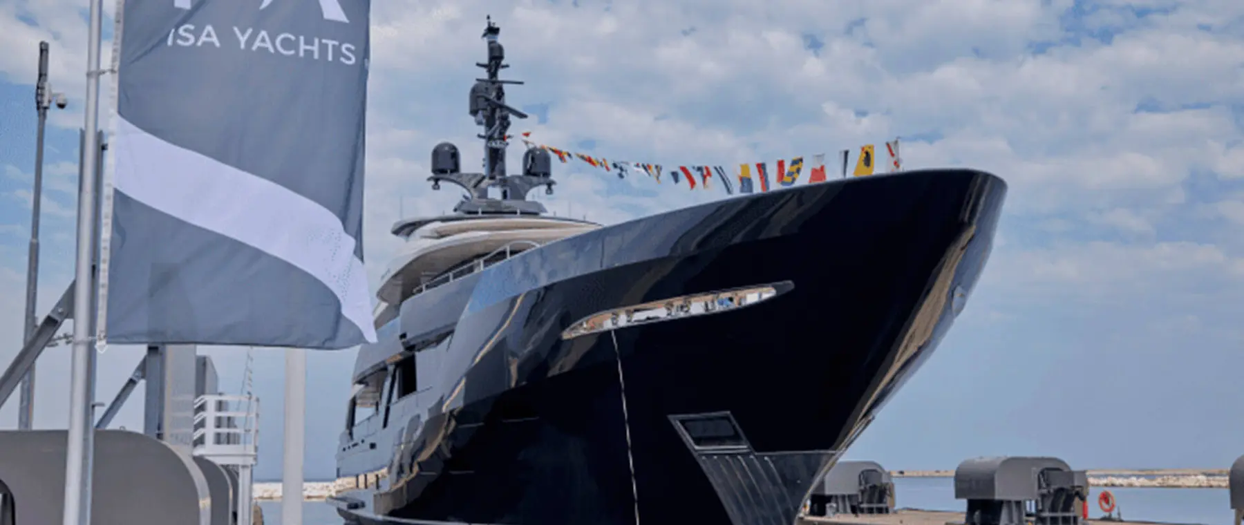 ISA Classic 65 meters M/Y Resilience: launch - ISA Yachts news image