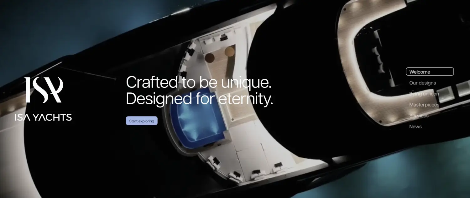 ISA YACHTS UNVEILS ITS NEW BRAND IDENTITY - ISA Yachts news image