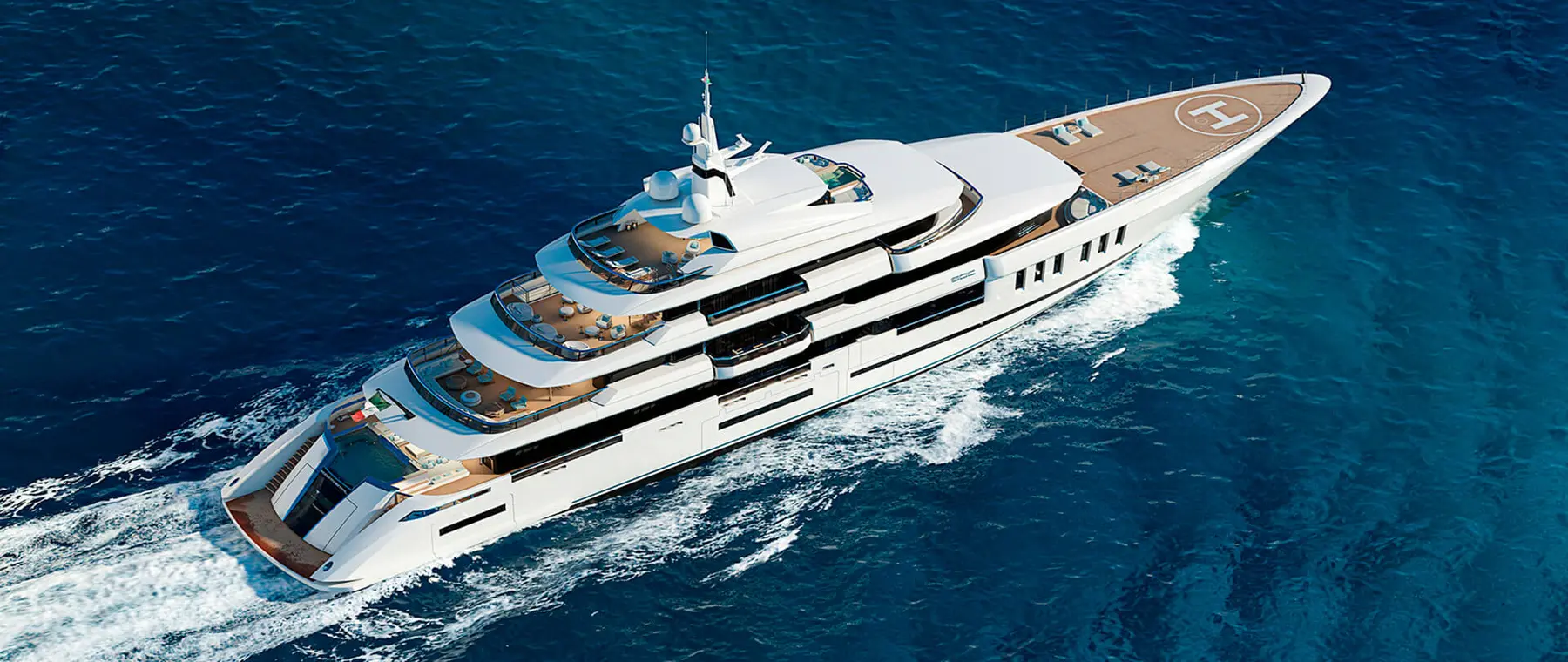 Palumbo Superyachts’ new investment- ISA Continental 80: construction starts on hull and superstructure - ISA Yachts news image