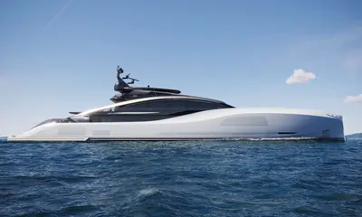 ISA BLADE 70-metre – A NEW COLLABORATION WITH LOBANOV DESIGN GETS UNDERWAY - ISA Yachts news image