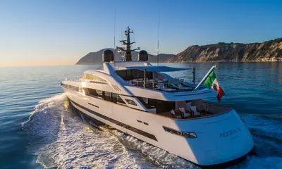 ISA ALLOY 43 metre – MY/AGORA IIISleekness and elegance to the third power - ISA Yachts news image
