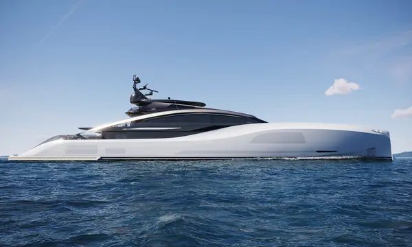ISA BLADE 70-metre – A NEW COLLABORATION WITH LOBANOV DESIGN GETS UNDERWAY - ISA Yachts news image