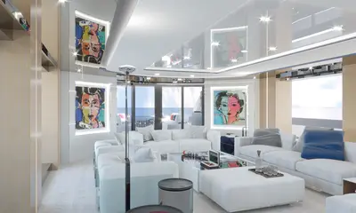 Unveiled the interior details of the brand-new ISA GT 45m (delivery this summer) - ISA Yachts news image
