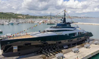 ISA GRAN TURISMO 67M M/Y SEA RAIDER X Launch Ceremony - ISA Yachts news image