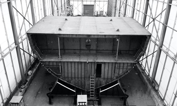 ISA Continental 80 meters: construction well underway - ISA Yachts news image