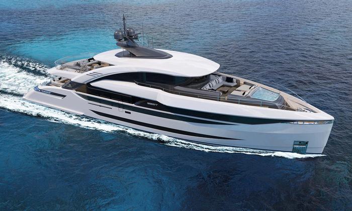 New ISA GT 33: sophisticated coupé - ISA Yachts news image