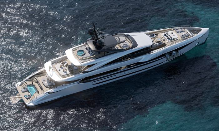 NEW ISA GRAN TURISMO 50M – Streamlined profile and fully balanced volumes - ISA Yachts news image