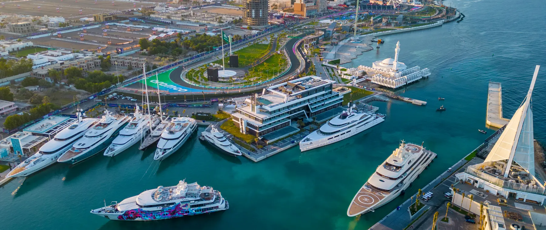 Jeddah Yacht Club Marina Highlights 120m Superyacht Capacity — official The Yacht Harbour Association image