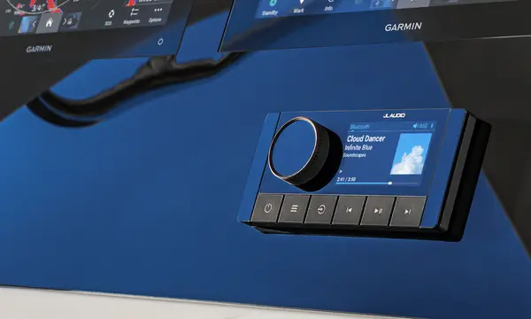 JL Audio A60 marine head units - official Garmin image