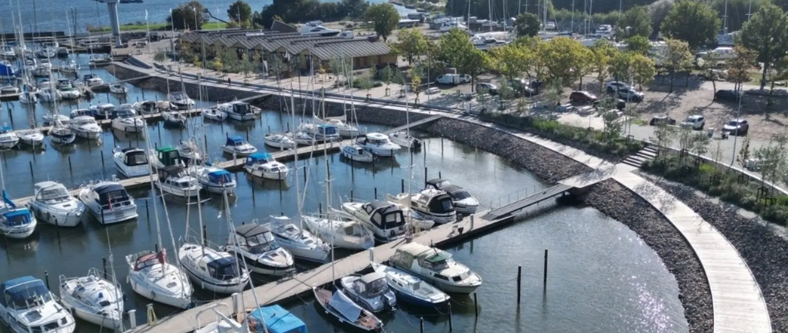 Kolding Marina City Completes First Phase Ahead of 13 October Opening — source image