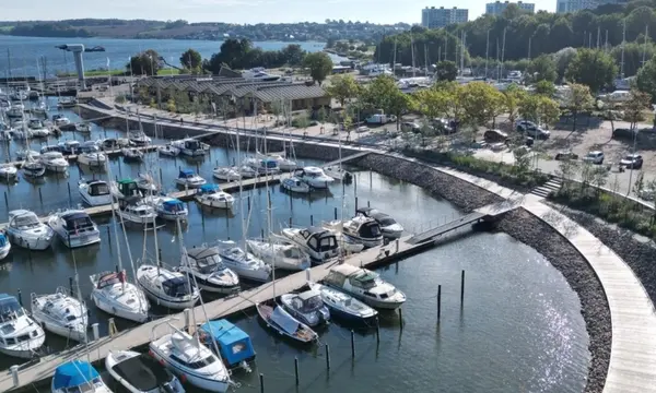 Kolding Marina City Completes First Phase Ahead of 13 October Opening — source image
